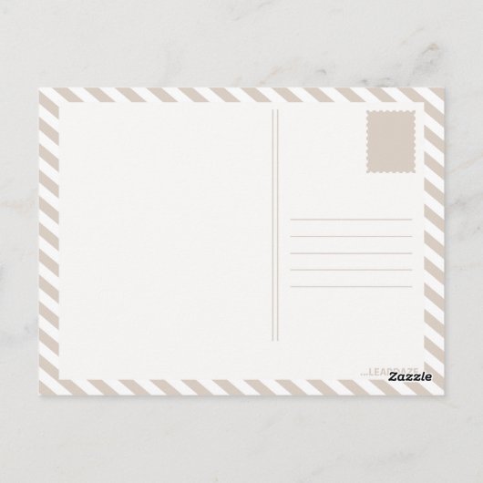 Biker Postkarte (Rückseite)