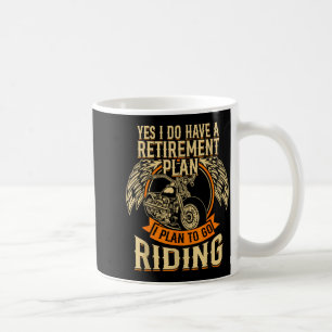 Biker-Rentner-Lifestyle-Motorrad-Chopper-Niedrig Kaffeetasse