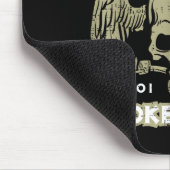 Biker Ride So I Dont Choke People Funny Motorcycle Mousepad (Ecke)