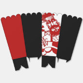 Biker Rot-Schwarz-Popcornboxen Geschenkschachtel (Ungeklappt)