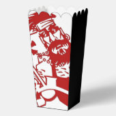 Biker Rot-Schwarz-Popcornboxen Geschenkschachtel (Vorderseite)