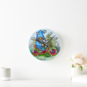 Biker Runde Wanduhr (Zuhause)