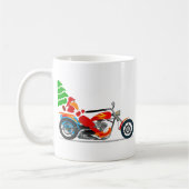 Biker Santa Kaffeetasse (Links)