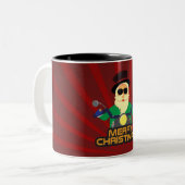 Biker Santa Tasse (Vorderseite Links)