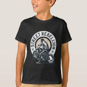 Biker Scorcher auf einem Motorrad T-Shirt