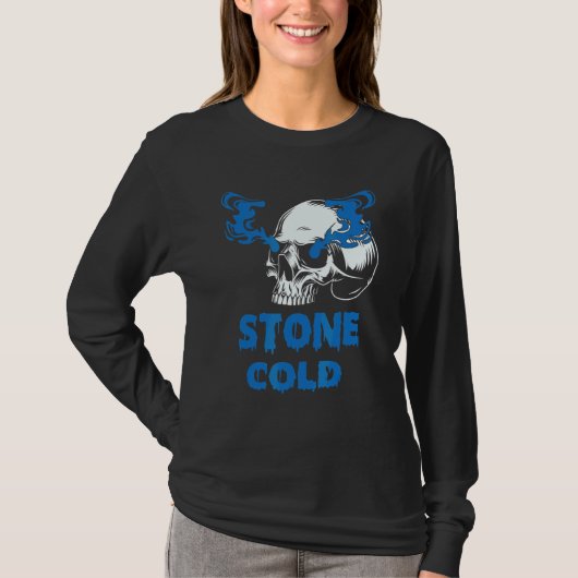 Biker Skeleton Death Mystic Bone T-Shirt (Vorderseite)