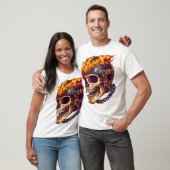 Biker Skull Reaper T-Shirt (Unisex)