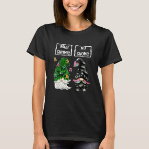 Biker-Sommer-Gnom für Gärtner Verrückte Gnom-Lady T-Shirt