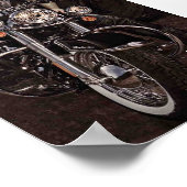 Biker Strong Poster (Ecke)