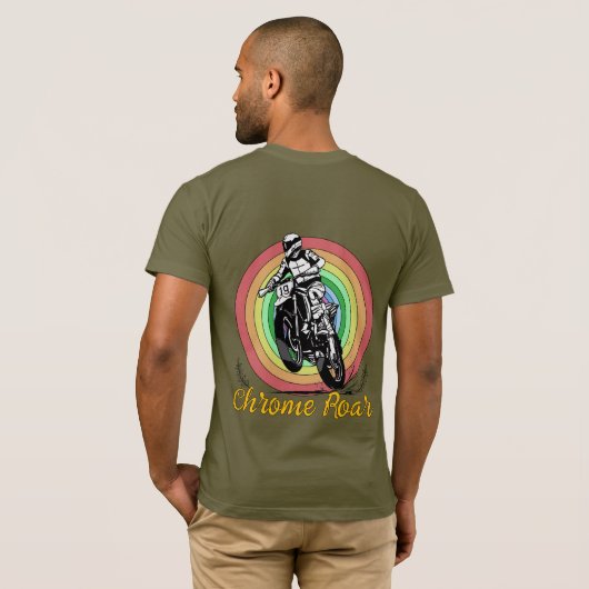 biker T-Shirt (Schwarz voll)