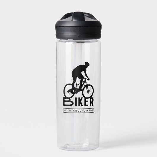 Biker Trinkflasche (Vorderseite)