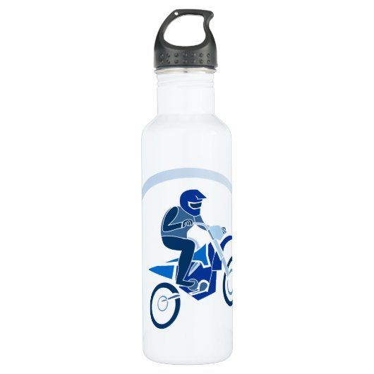 Biker Trinkflasche (Vorderseite)