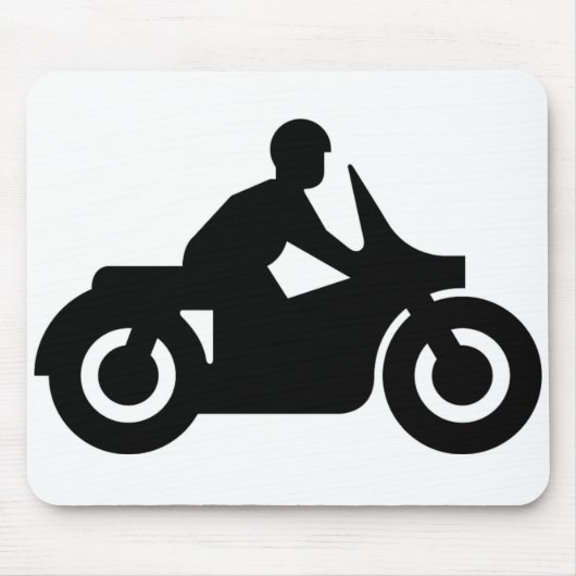 BIKER-TYP MOUSEPAD (Vorne)