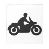 BIKER TYP NOTIZBLOCK (Vorderseite)