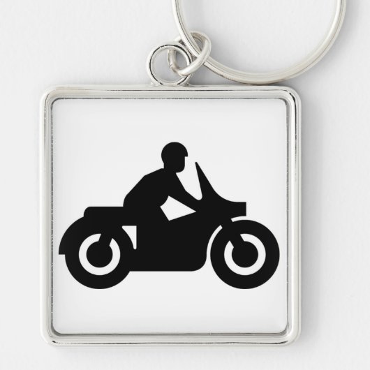 BIKER TYP SCHLÜSSELANHÄNGER (Vorne)