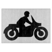 BIKER TYP SCHNEIDEBRETT (Vorderseite)