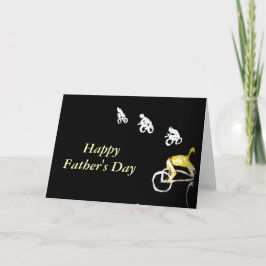 Biker und Radfahrer Karte