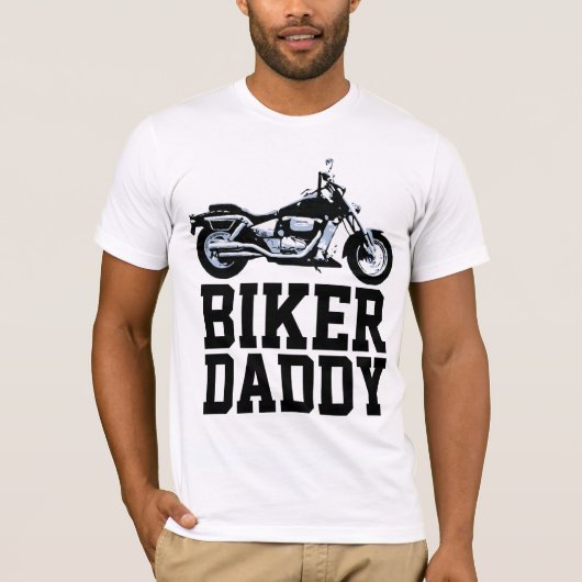 BIKER VATER DADDY MOTORRADY T - Shirt (Vorderseite)