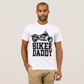 BIKER VATER DADDY MOTORRADY T - Shirt (Vorne ganz)