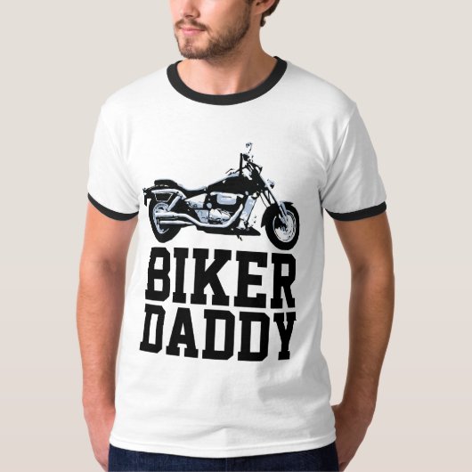 BIKER VATER DADDY T - Shirt (Vorderseite)