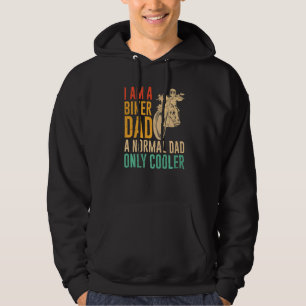 Biker Vater Motorradfahrer Vater Hoodie