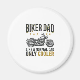 Biker-Vater Vintage-Motorrad-Zitat T-Shirt_1 Magnet