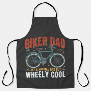 Biker-Vater wie ein normaler Vater, aber wheely co Schürze