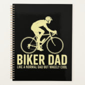 Biker-Vater wie ein normaler Vater Planer (Vorderseite)
