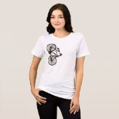 Biker Vintag Bike T - Shirt (Vorderseite voll)