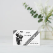 Biker Visitenkarte (Stehend Vorderseite)