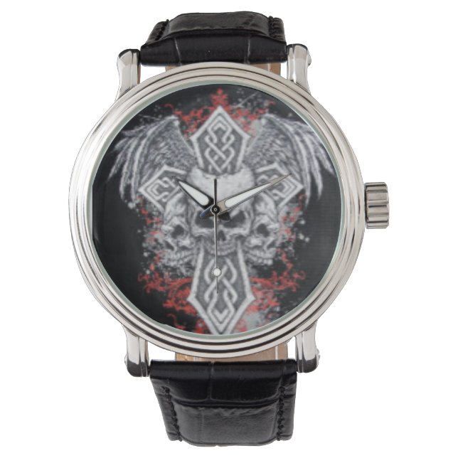 Biker Watch Armbanduhr (Vorderseite)