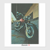 Bikergeschenke Aufkleber (Blatt)