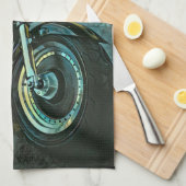 Bikergeschenke Geschirrtuch (Viertel Falte)