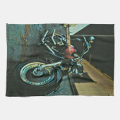 Bikergeschenke Geschirrtuch (Horizontal)