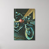 Bikergeschenke Leinwanddruck (Vorderseite)