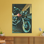 Bikergeschenke Leinwanddruck (Insitu (Wohnzimmer))