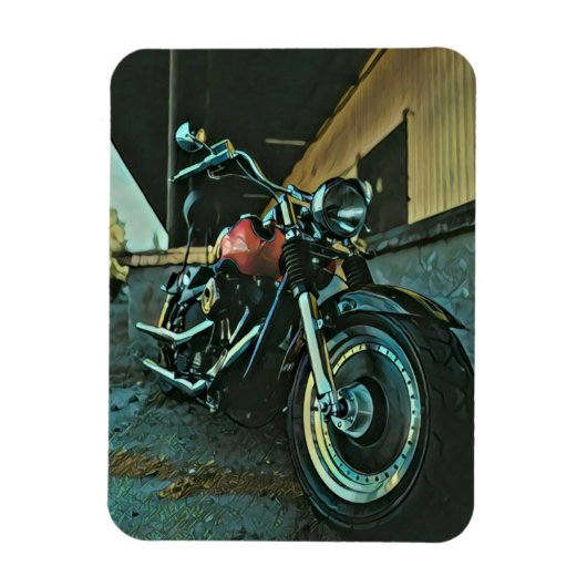 Bikergeschenke Magnet (Vertikal)