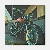 Bikergeschenke Magnet (Vorne)