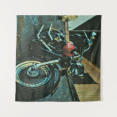 Bikergeschenke Wandteppich (Vorderseite (Horizontal))