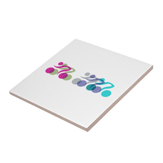 Bikergruppe Fliese (Seite)