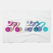 Bikergruppe Geschirrtuch (Horizontal)