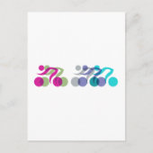 Bikergruppe Postkarte (Vorderseite)