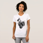 Bikerin T-Shirt (Vorne ganz)