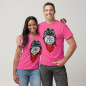 Bikerkatze - Motorrad-Chopper T-Shirt (Unisex)