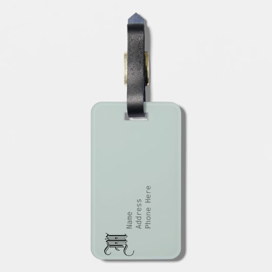 Bikerreise-Beutel Gepäckanhänger (Rückseite vertikal)