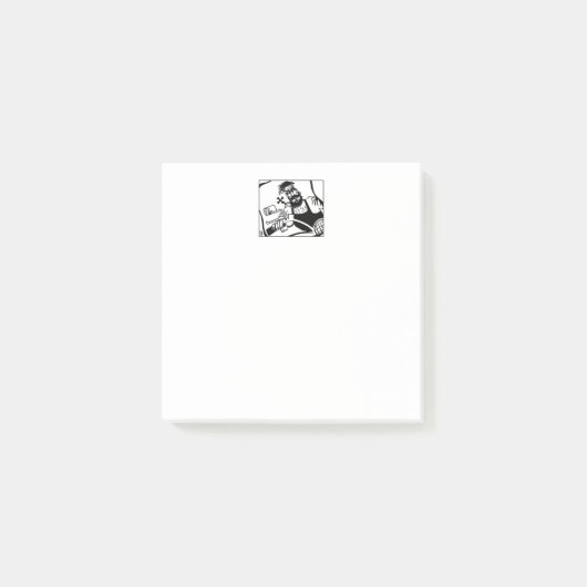 Bikerweißtafeln Post-it Klebezettel (Vorderseite)