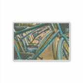 Bikes Artwork Aufkleber (Vorderseite)