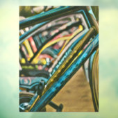 Bikes Artwork Fensteraufkleber (Blatt 3)