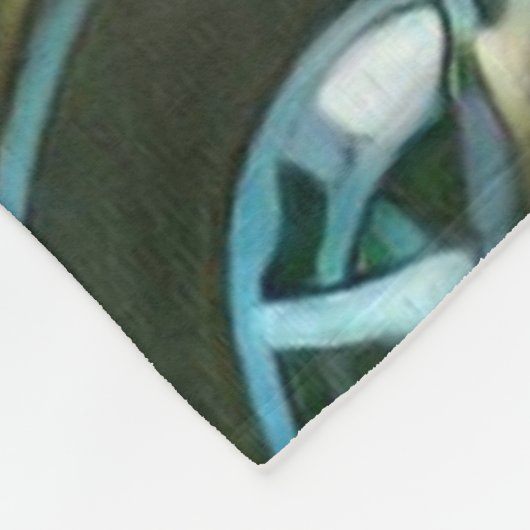 Bikes Artwork Fleecedecke (Ecke)