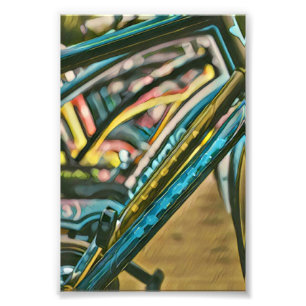 Bikes Artwork Fotodruck